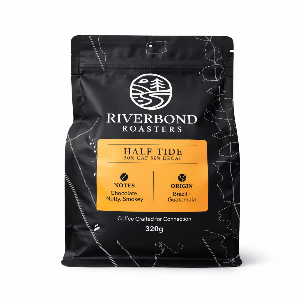 Half Tide: 50% Caf / 50% Decaf